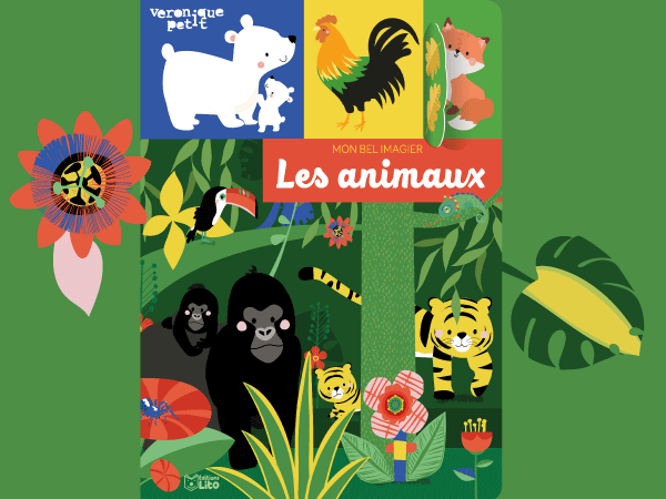 Dessin textile : les animaux by Véronique Petit